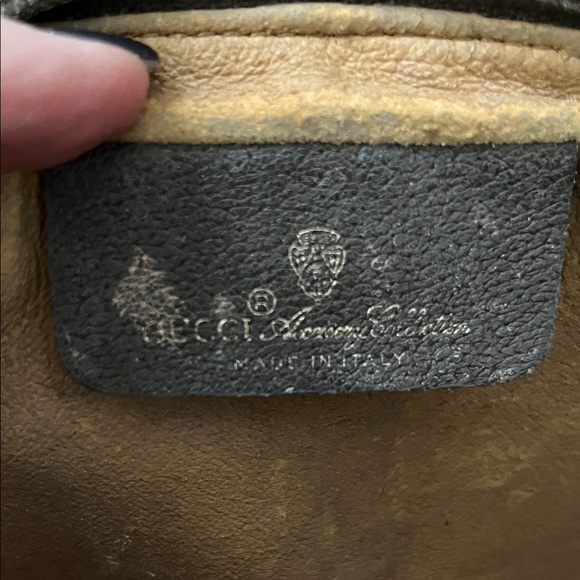 Gucci Beige and Brown Shoulder Bag with Card Holder - Picture 6 of 15